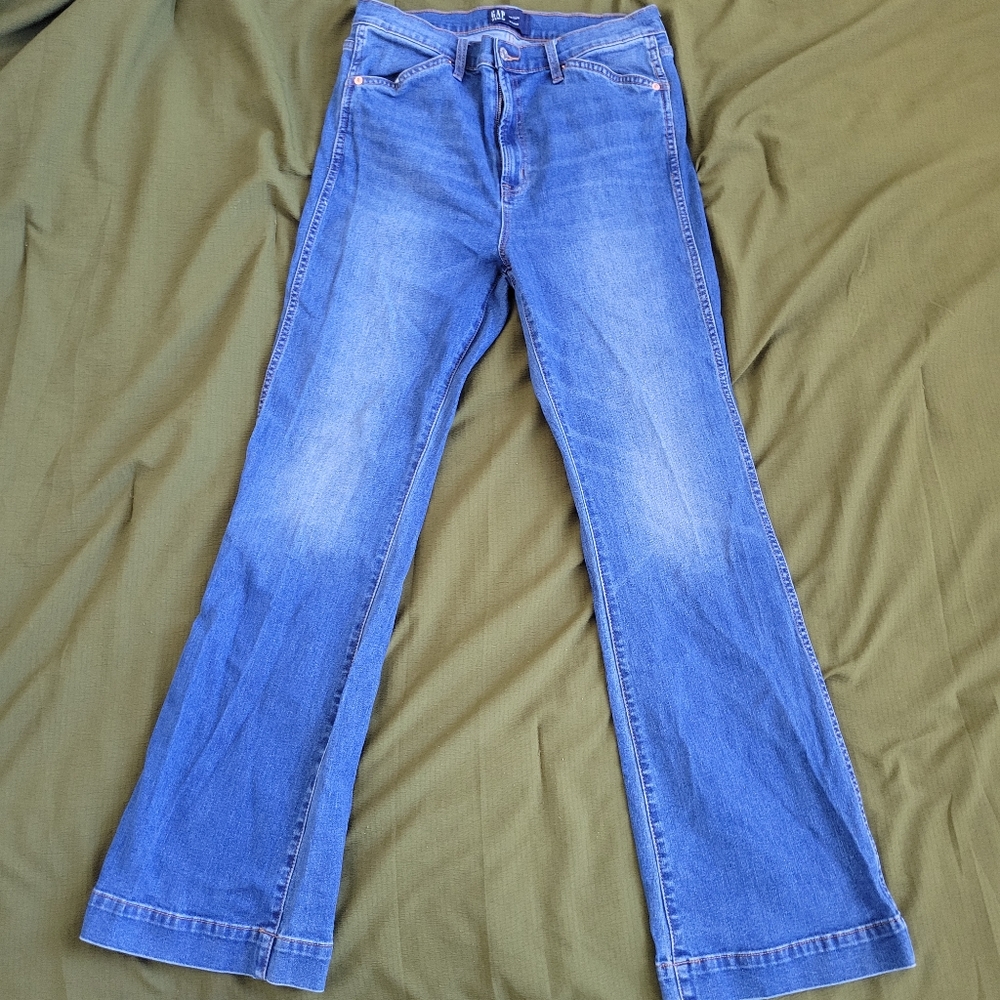 GAP Denim Flare Jeans 👖 sz. 14/32 Regular